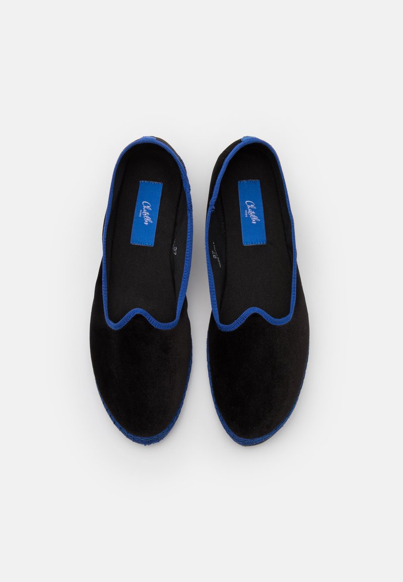 Chatelles Furlanes Chaussons Black Blue Noir Zalando Fr