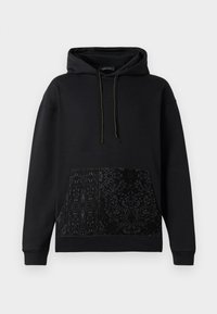 HOODIES  - Hoodie - black