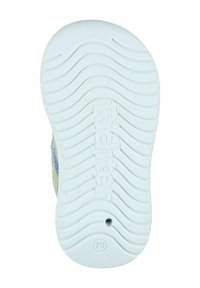 White rubber shoe sole with textured, wavy pattern. "Richter" embossed near the center. Size "20" marked near the heel.