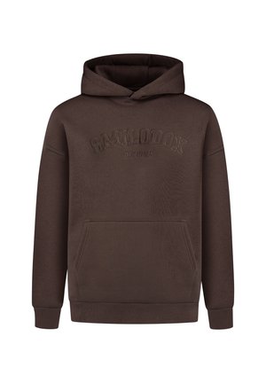 Smilodox BASIC LEVIO HOODIE - Hættetrøje - braun