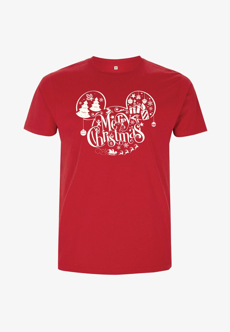 Disney MICKEY FRIENDS HOLIDAY EARS - T-shirt z nadrukiem