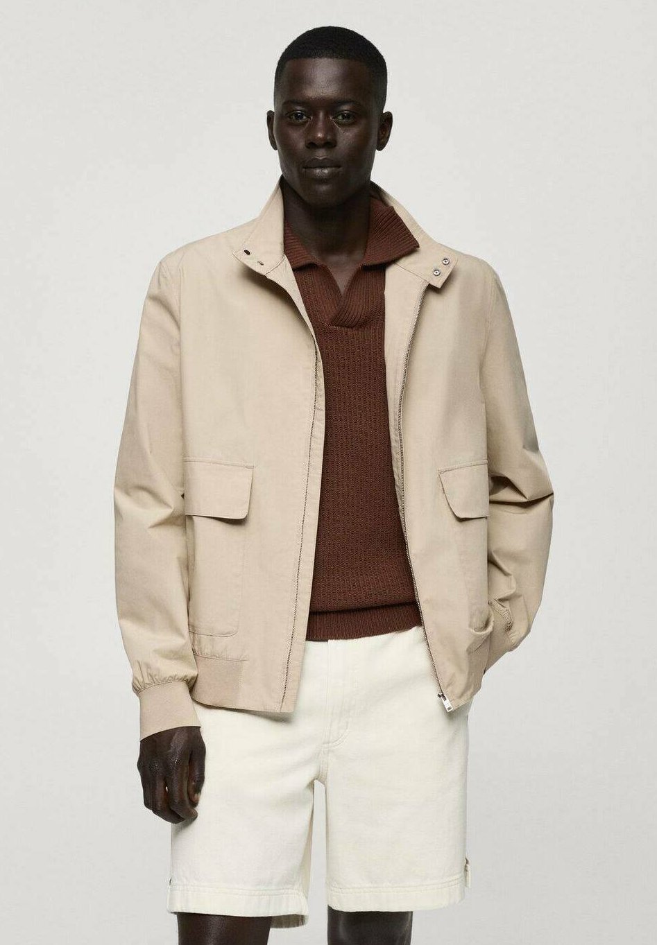 Mango JONH - Bomberjacke - beige - Zalando.de 