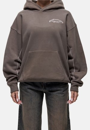 Sweat à capuche - taupe