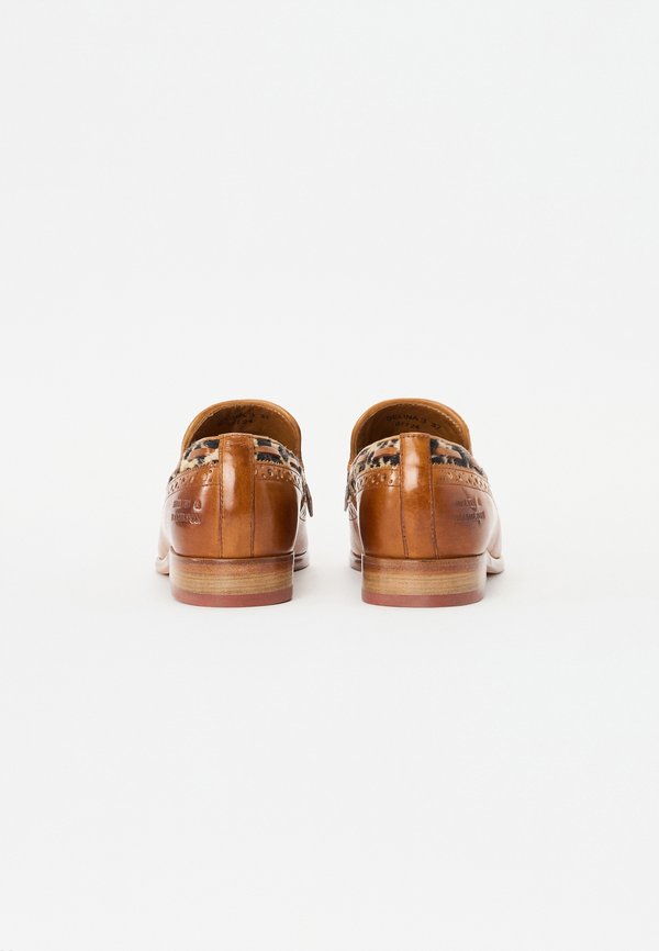 SELINA - Slip-ons - cognac2