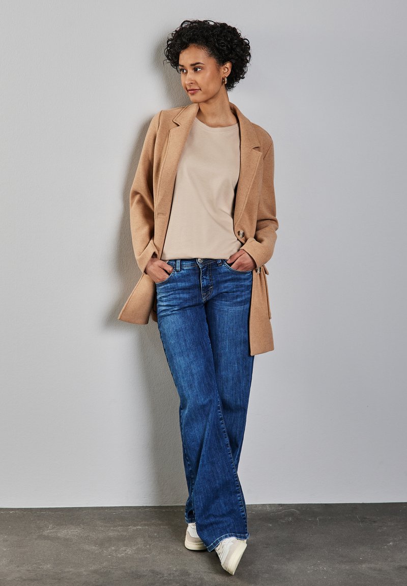 Street One Jednoduché tričko - beige