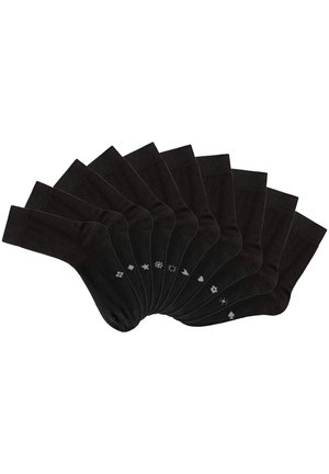 10 PACK - Socks - schwarz