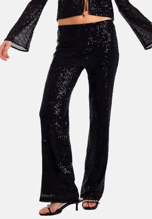 THE-ARE LENTEJUELAS  - Pantalones - black