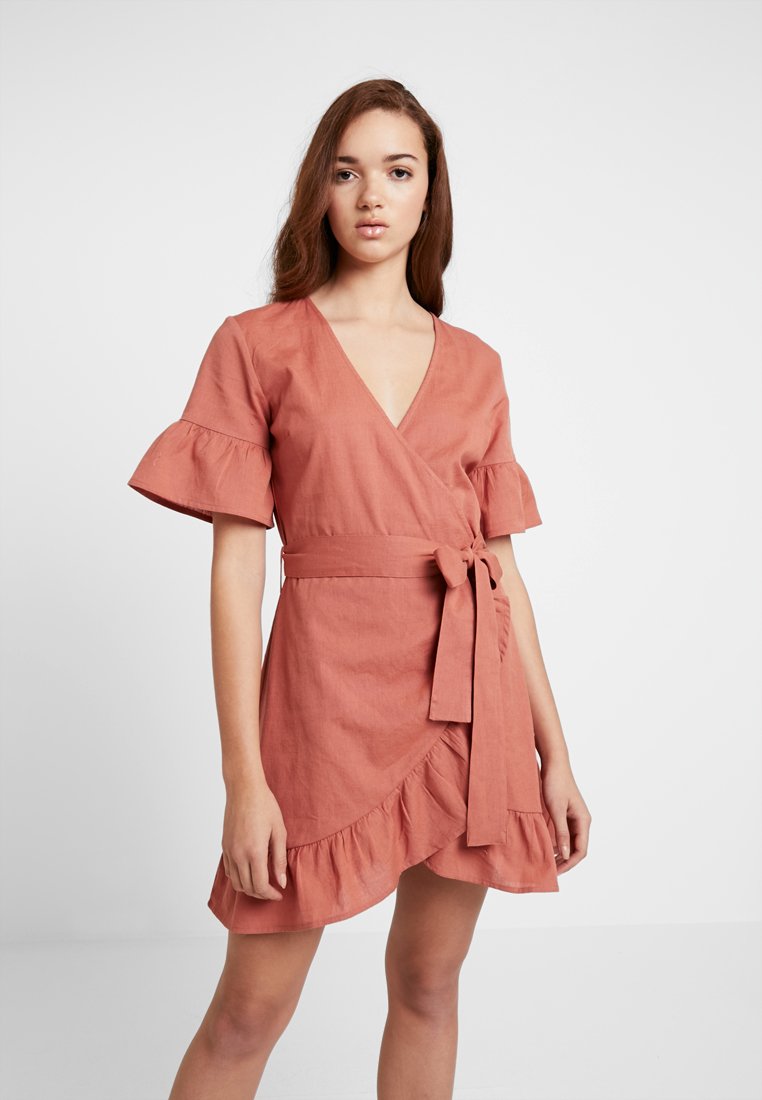 mini frill dress nelly