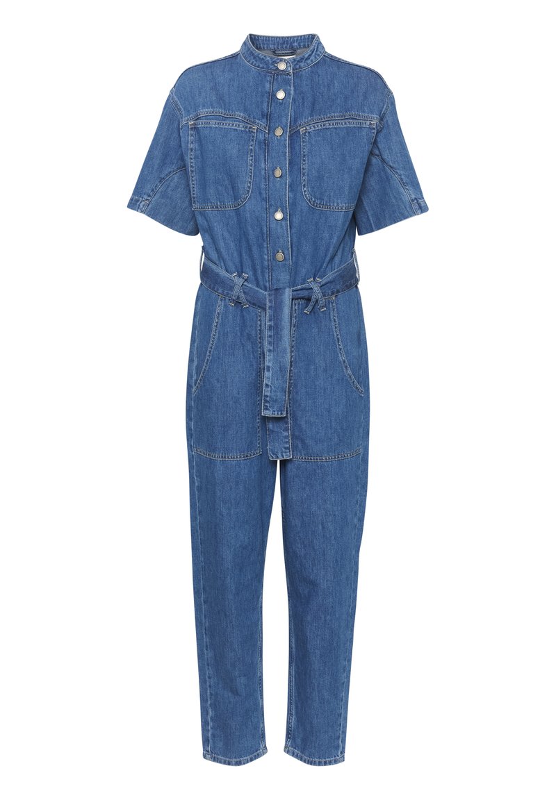 My Essential Wardrobe Jumpsuit blauw denim/bluedenim