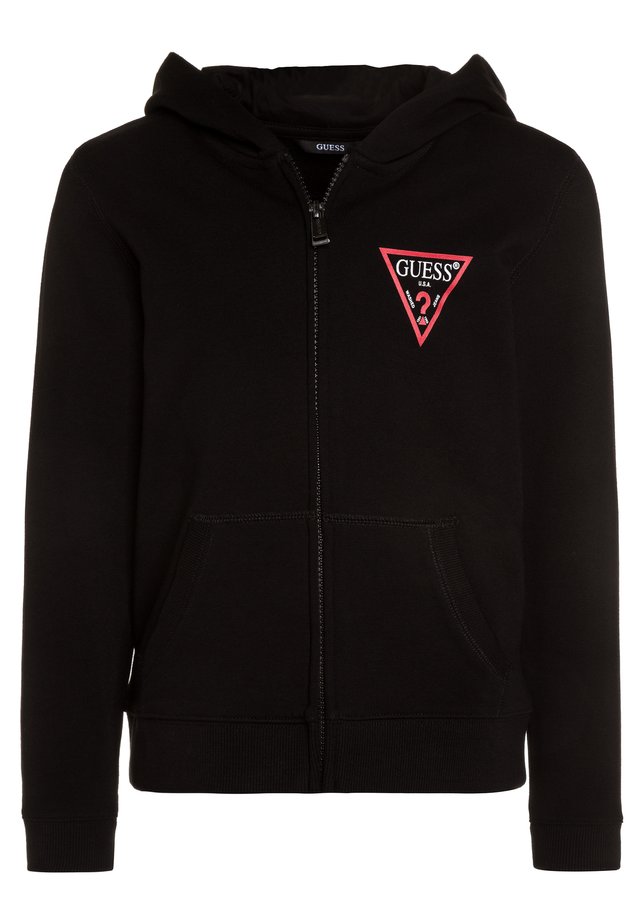 CORE  - veste en sweat zippée - jet black