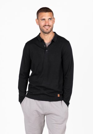 MST PISA BUTTON - Langarmshirt - black