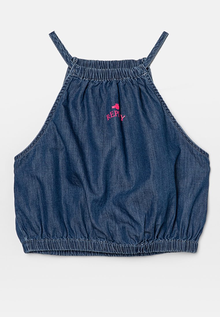 Replay Top donkerblauw