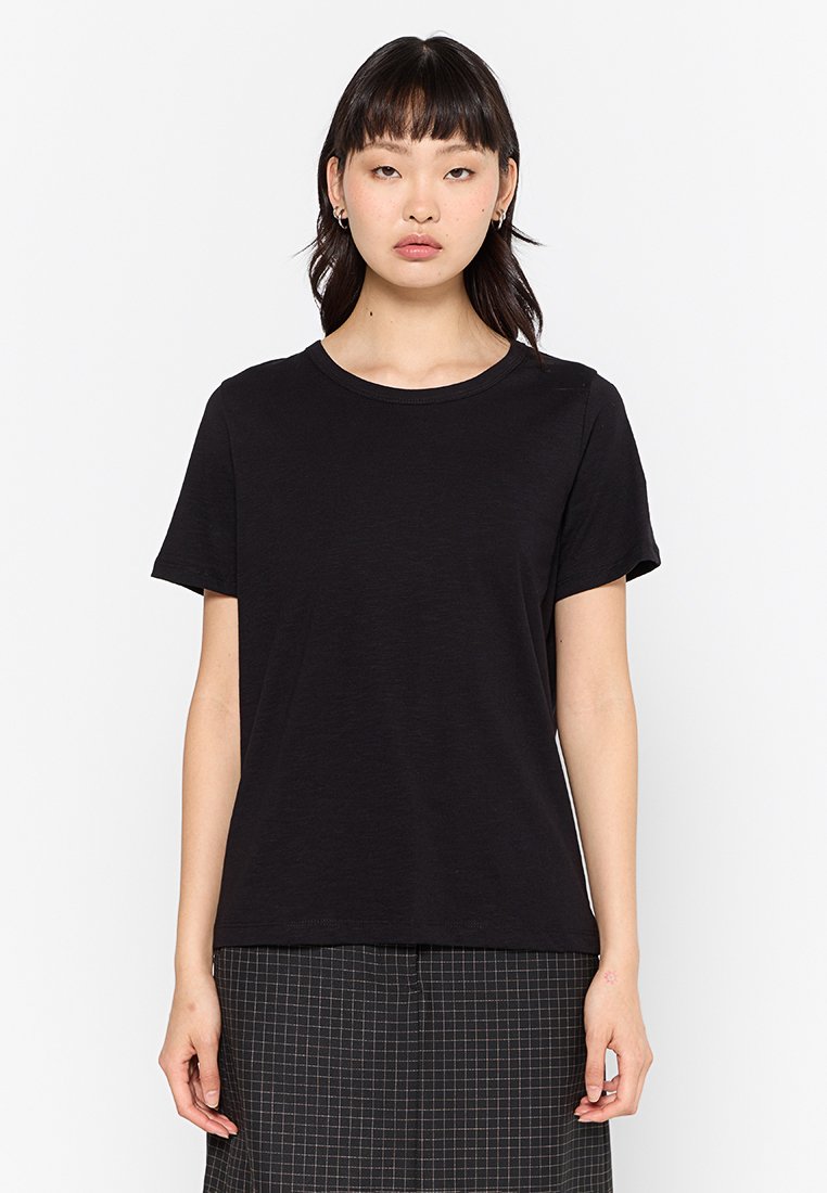 MUNTHE T-shirt basic zwart