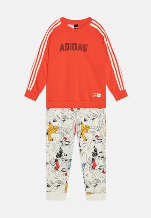 adidas Performance MICKEY MOUSE UNISEX SET - Sweatshirt - bright red/off white/black/multicolor