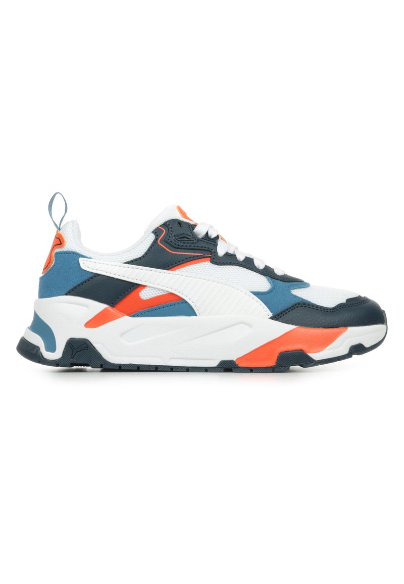 Puma TRINITY - Baskets basses - navy white redmazing blue/bleu - ZALANDO.FR