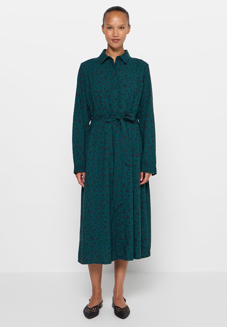 YAS Blousejurk bruin