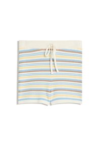 MULTI-STRIPED - Shorts - beige