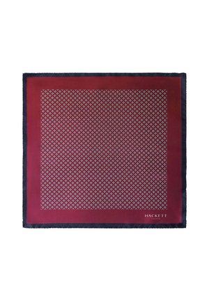 NEAT HANK - Pocket square - burgundy red