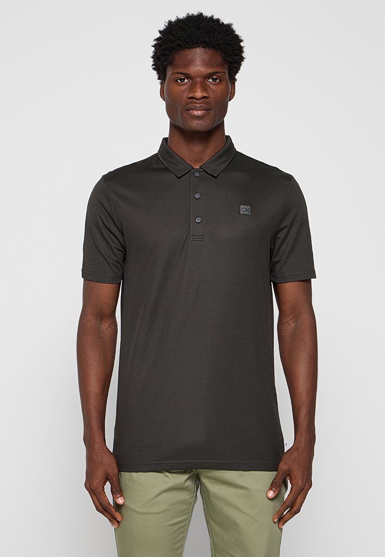 Calvin Klein Golf Poloshirt lichtgroen gemêleerd