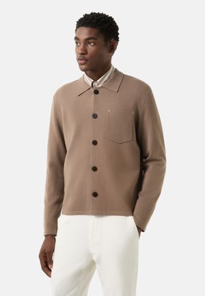 OLAF - Strickjacke - mud