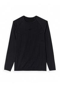 4F Camiseta de manga larga - deep black