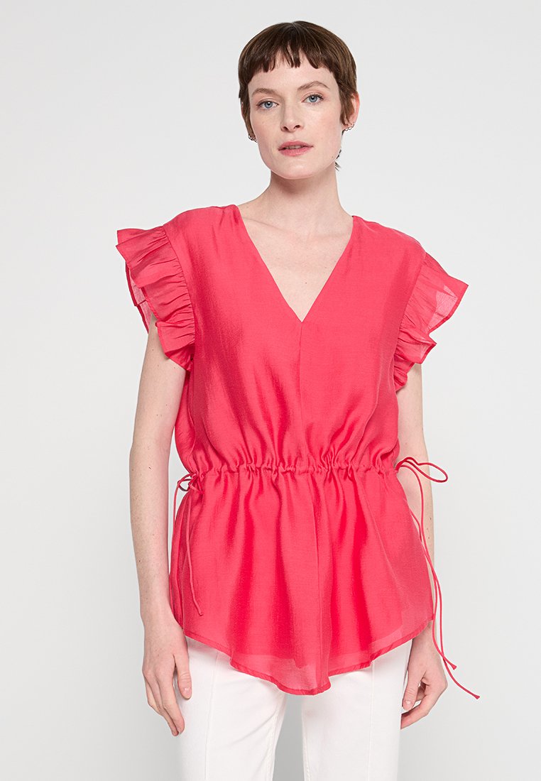 Bruuns Bazaar Blouse donkerroze