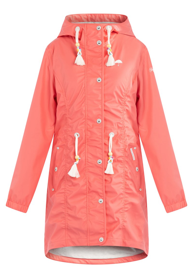 Schmuddelwedda Regenjas donkerroze