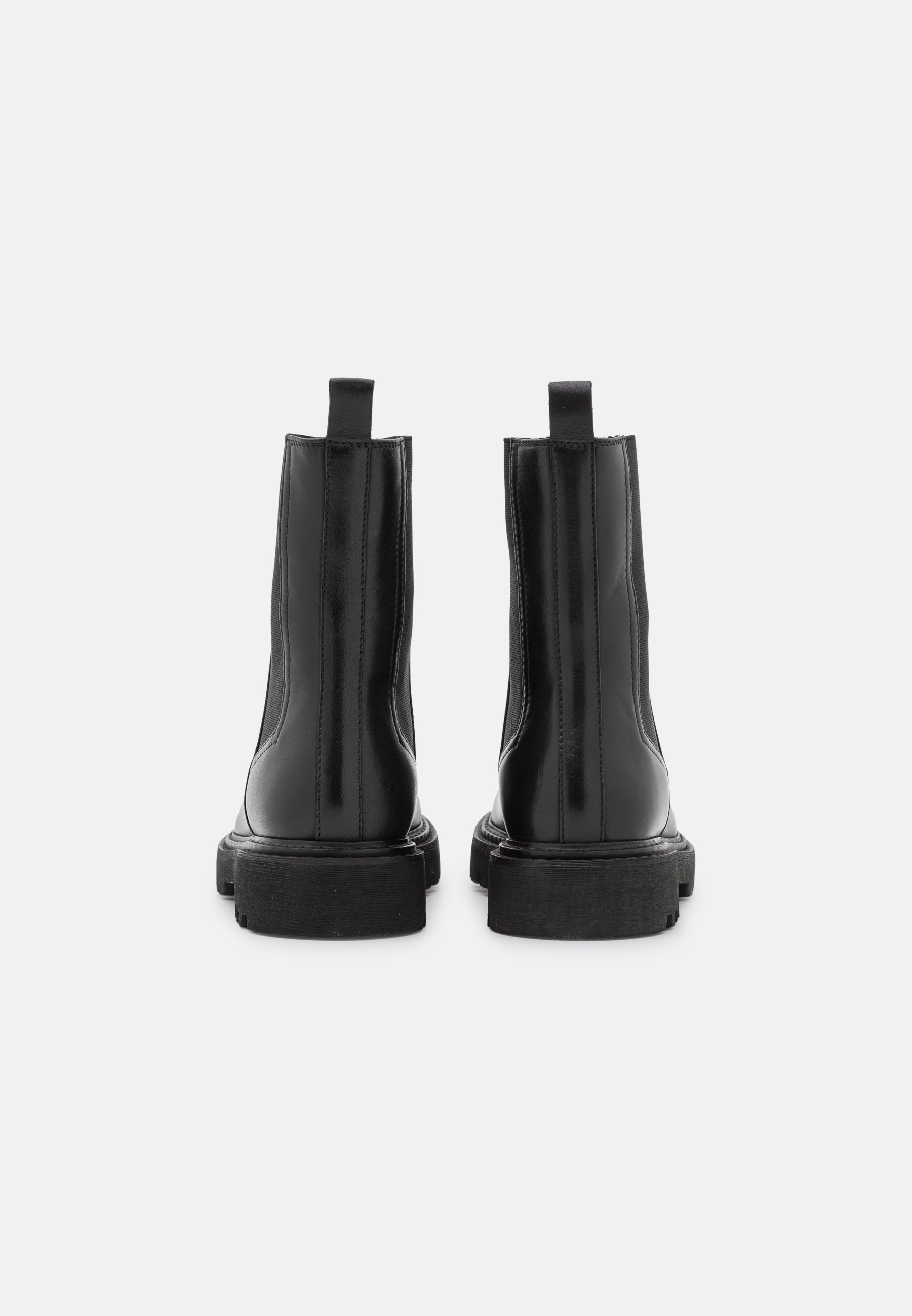 Zign LEATHER WINTER BOOT Stiefelette blackschwarz Zign LEATHER WINTER BOOT Stiefelette blackschwarz