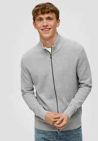 s.Oliver Vest - grau meliert