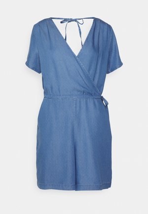 VMLILIANA PLAYSUIT - Overal - medium blue denim