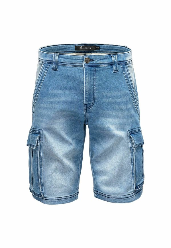 Jeans Shorts - hellblau