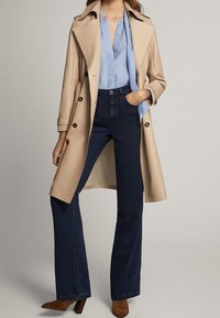 Massimo Dutti Jean flare - dark blue