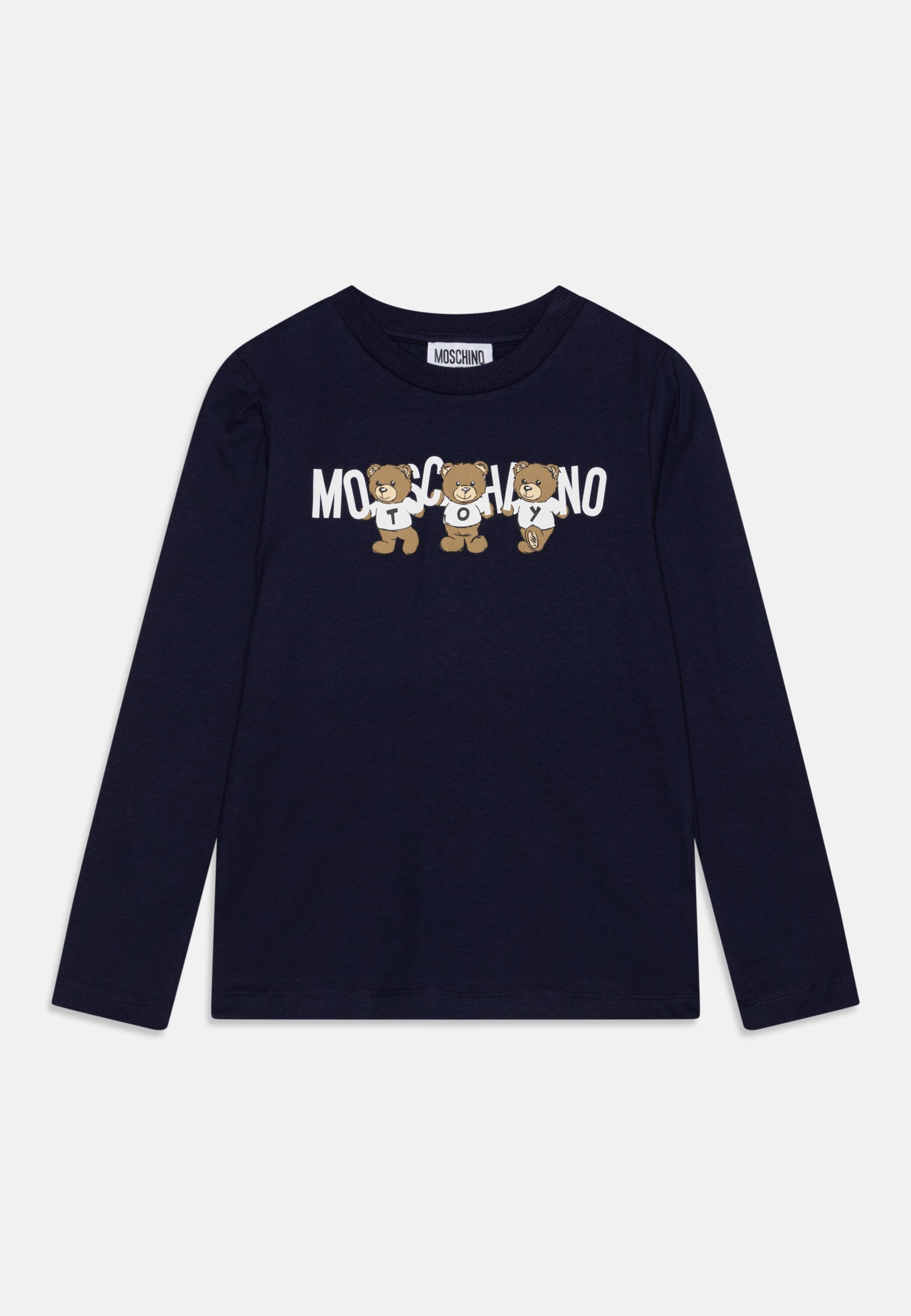 MOSCHINO UNISEX Long sleeved top blu navy/dark blue Zalando
