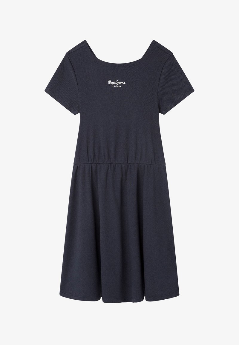 Pepe Jeans OLYA - Pletené šaty - dulwich blue