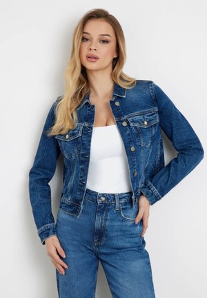 Guess REGULAR FIT - Giacca di jeans - blau