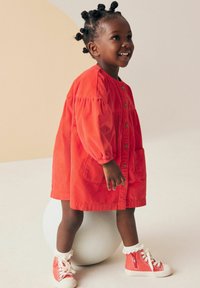 Next BUTTON THROUGH - Skjortekjole - red corduroy