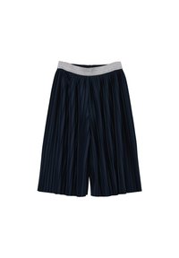 s.Oliver - CULOTTE MIT PLISSEEFALTEN - Pantalones - navy Imagen en miniatura 1