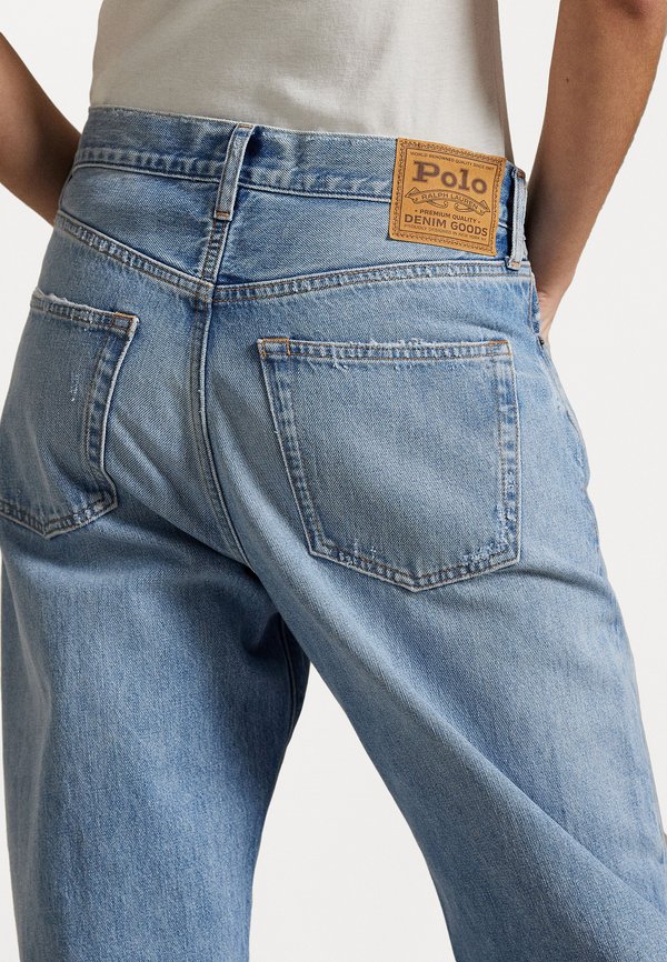 RELAXED STRAIGHT JEAN - Wide Leg - myrtle wash2