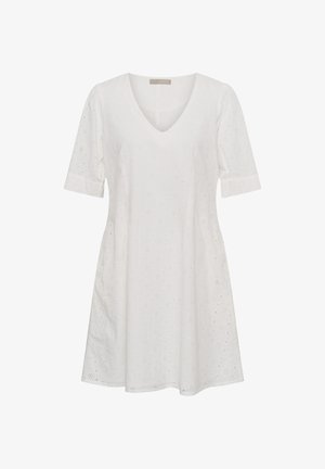 Culture, CUADELFINE SHORT DRESS - Denné šaty - spring gardenia