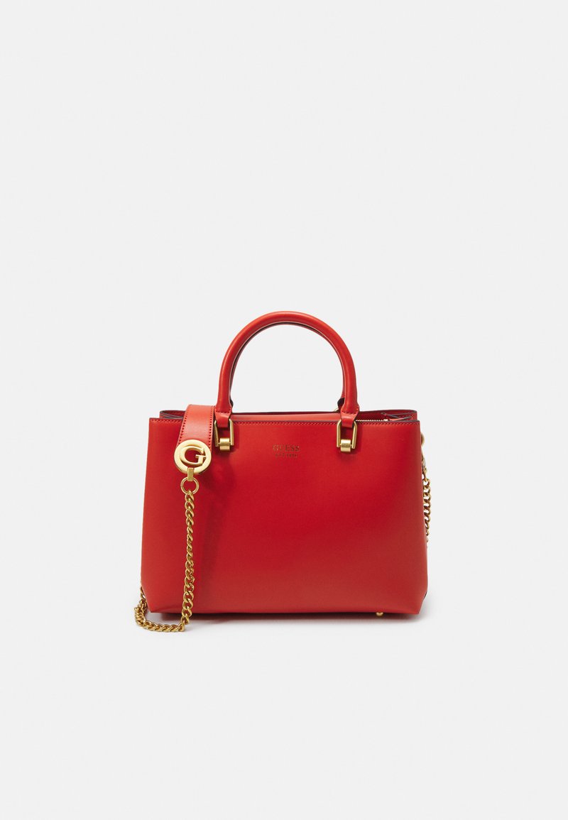 Guess - MASIE GIRLFRIEND SATCHEL - Rokassoma - orange, Palielināt