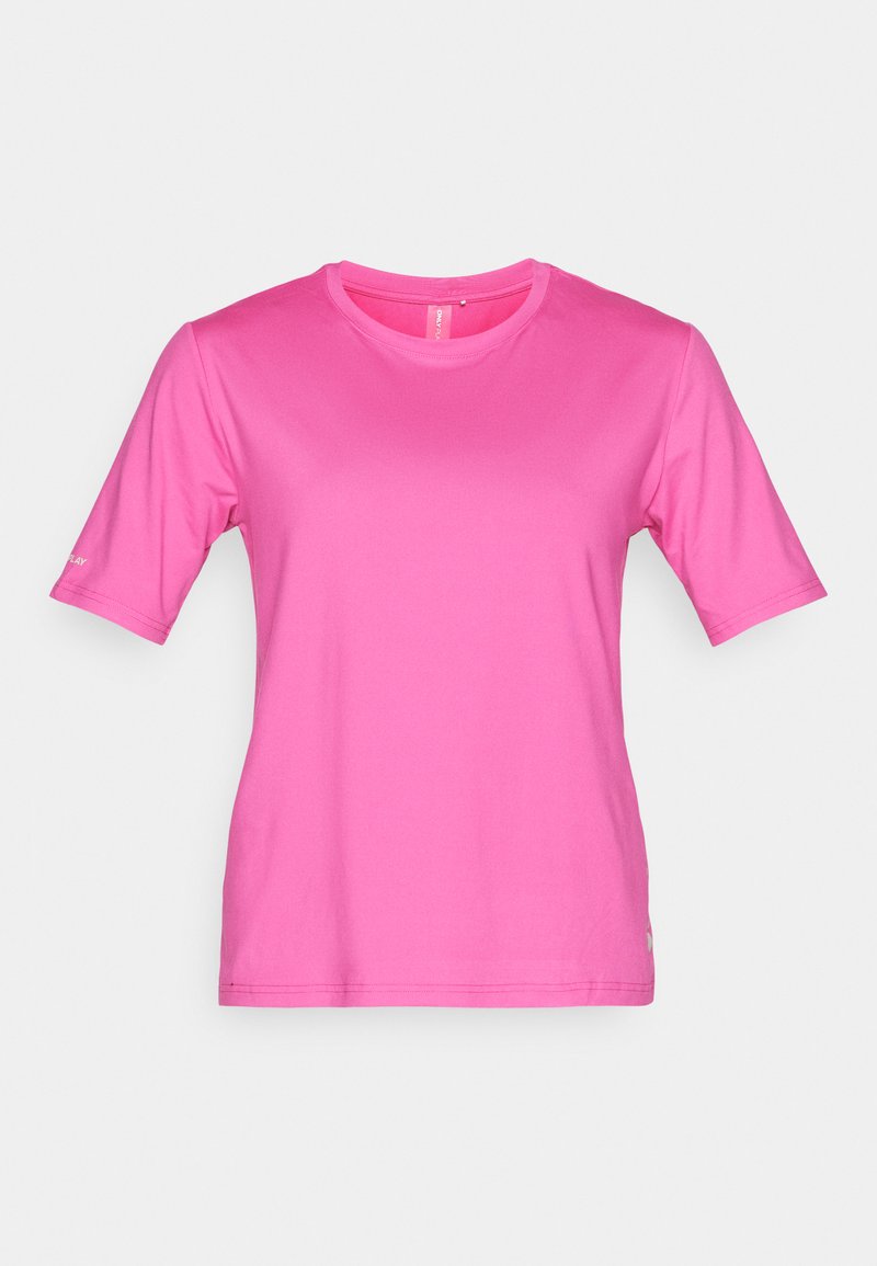 Only Play T-shirt basic donkerroze Only Play T-shirt basic donkerroze