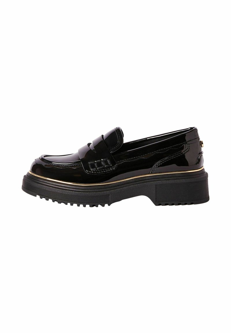 Lipsy - CHUNKY RAND  - Pantofi slip-on - black, Extindeți