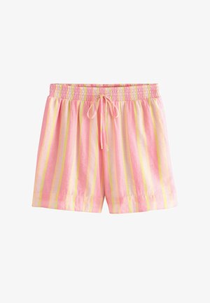 Next, REGULAR FIT - LIGHTWEIGHT PULL-ON SHORTS . - Shorts - pink stripe