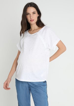 LUKKI - Print T-shirt - white
