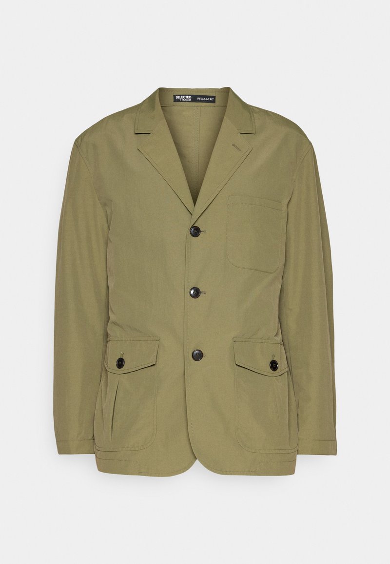 Selected Homme Blazer olijfgroen