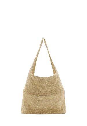 MAXISHOPPER Z OKRĄGŁĄ PODSTAWĄ - Shopping Bag - gold-coloured