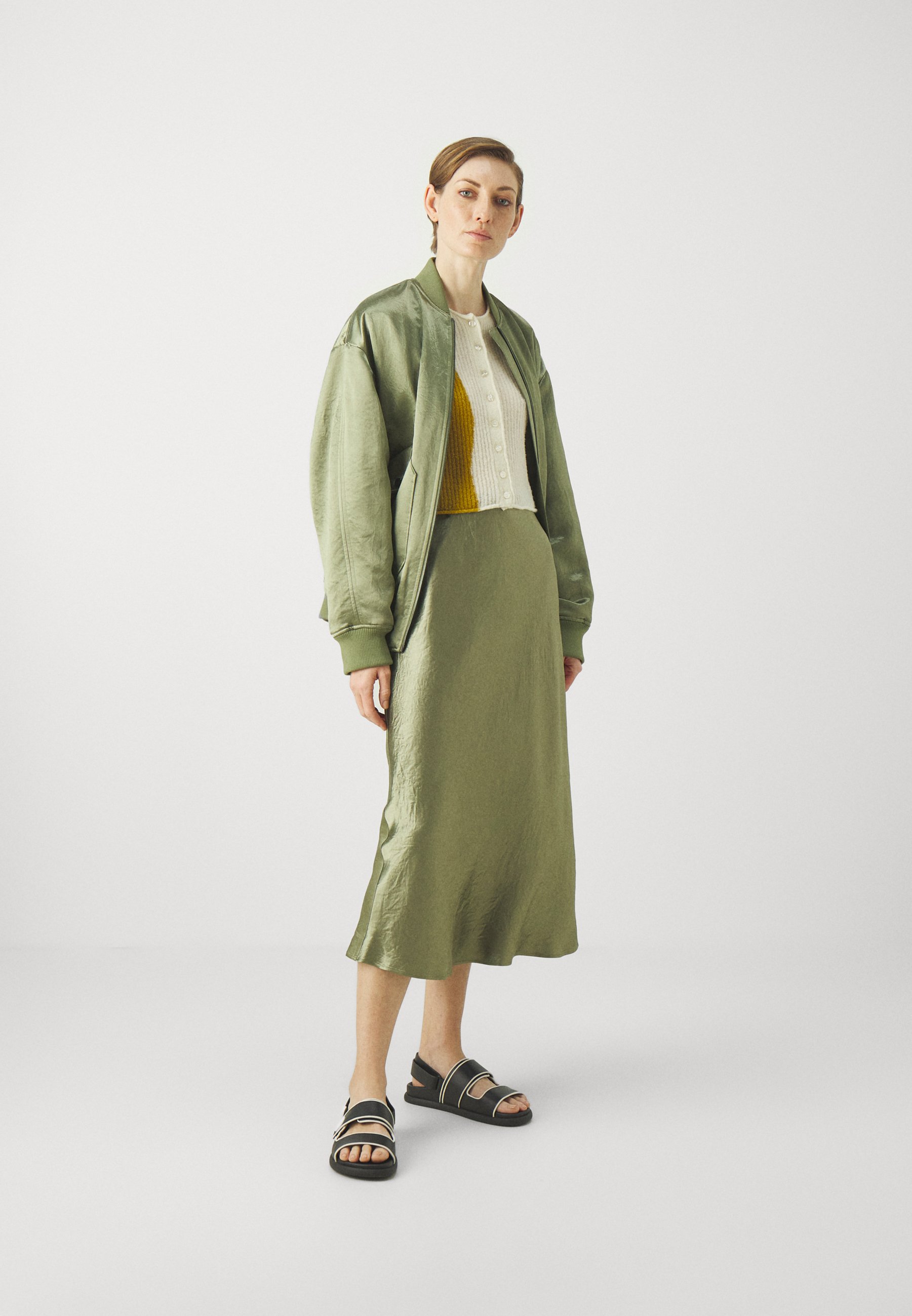 Max Mara Leisure IMELDE - Bomber Jacket - verde pastello