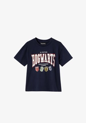 Vertbaudet, HARRY POTTER MIT WAPPEN - T-Shirt print - marine