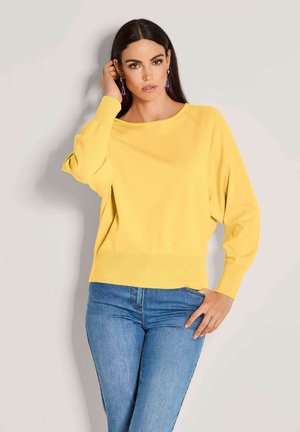 MADELEINE, Pullover - golden yellow   melange