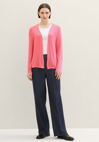 TOM TAILOR Cardigan - carmine pink